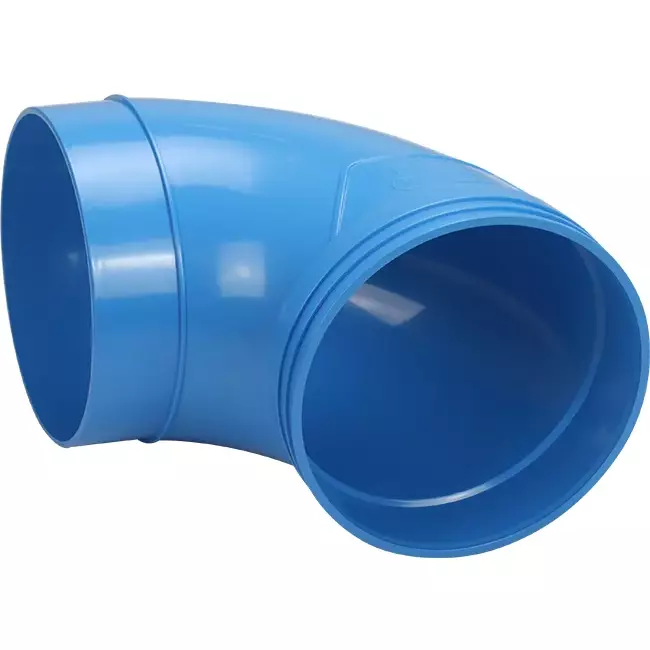 Wavin Ventiza 90 grader böj PVC rund 160 mm M/S