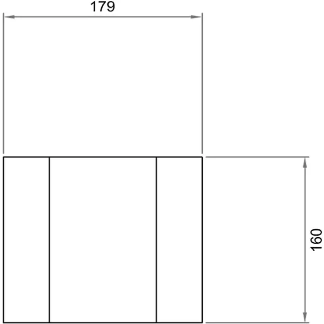 Wavin Ventiza m-uttag för stickpropp PVC rund 160 mm SN4
