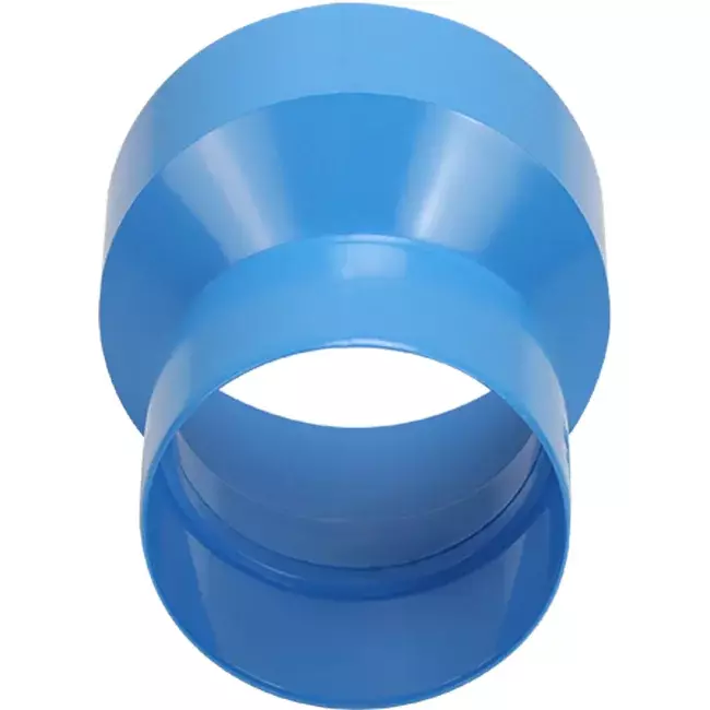Wavin Ventiza övergång PVC rund 160 mm till 125 mm excentrisk S/M