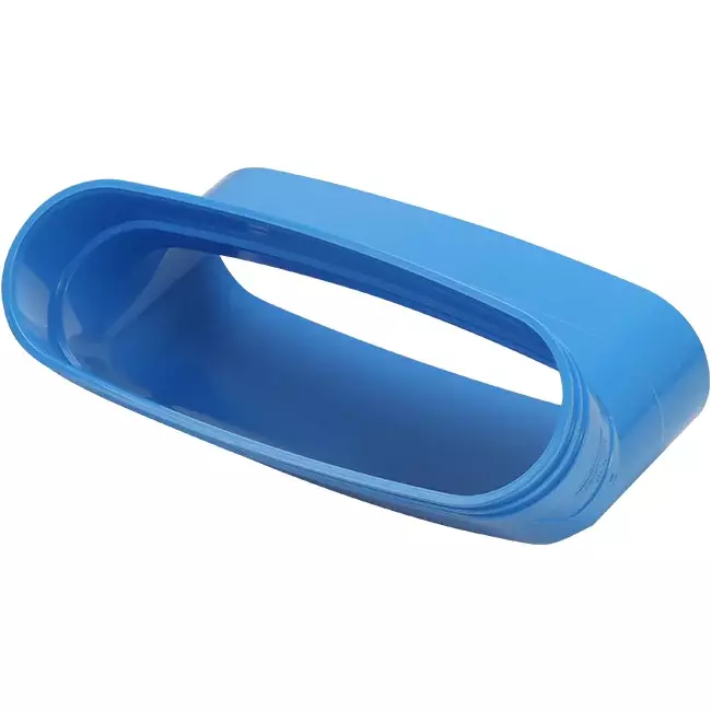 Wavin Ventiza Böj 45 grader PVC oval 195x80 mm vertikal M/S