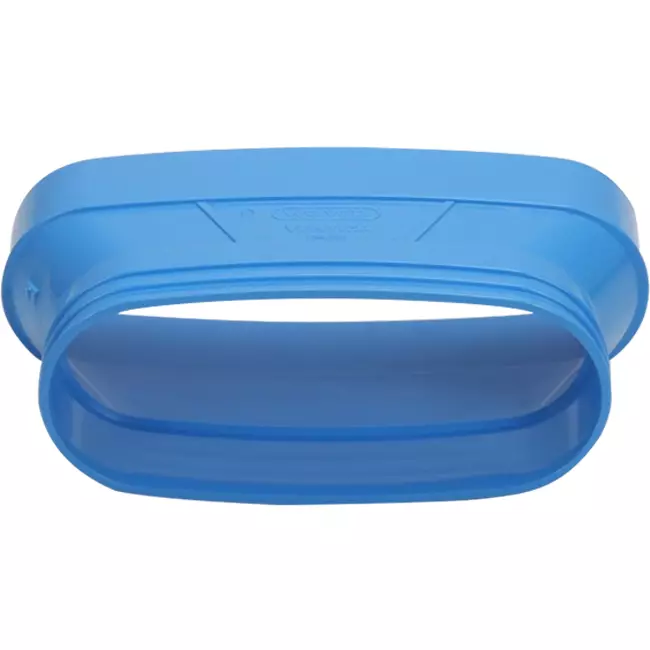 Wavin Ventiza Övergång PVC oval 235x80 mm till 195x80 mm M/S