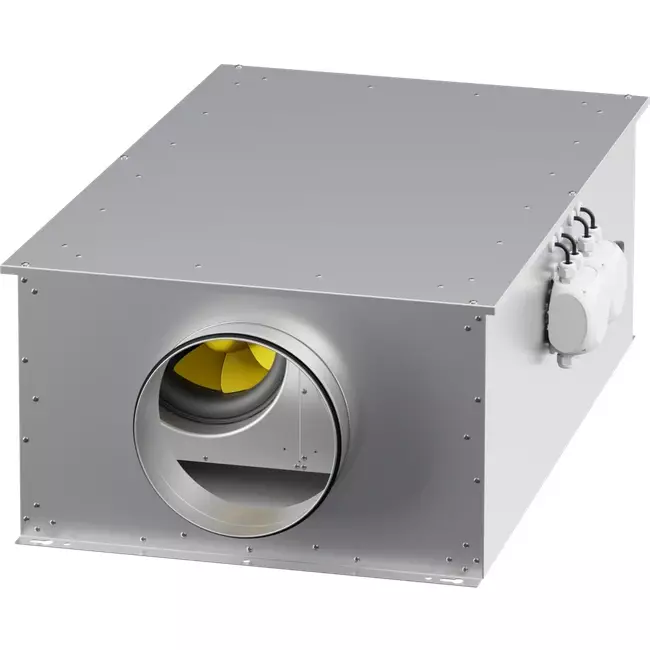 Rörfläkt 150 mm isolerad energieffektiv - EM DUO 150 EC K 01