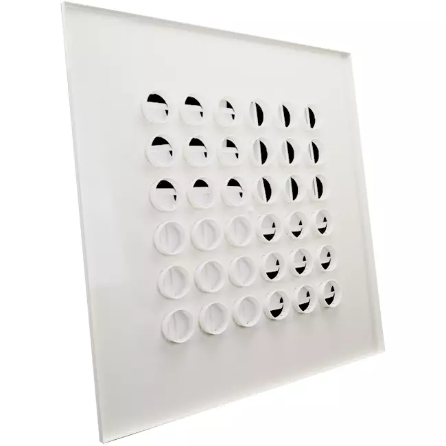 Multimunstycke takdiffusor 596x596mm – MN24 RAL9010