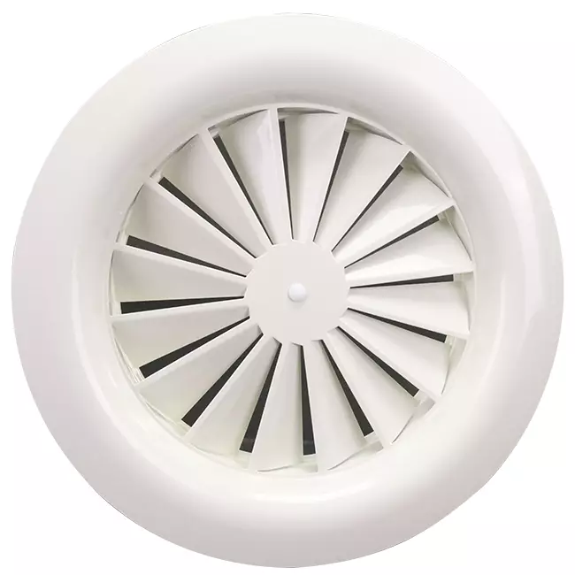 Virvelspridare rund 100 mm centralskruv - SWR100
