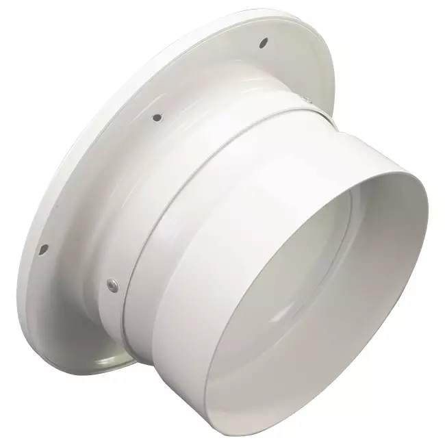 Jetspridare 250mm Vägg- och takmontering RAL 9010