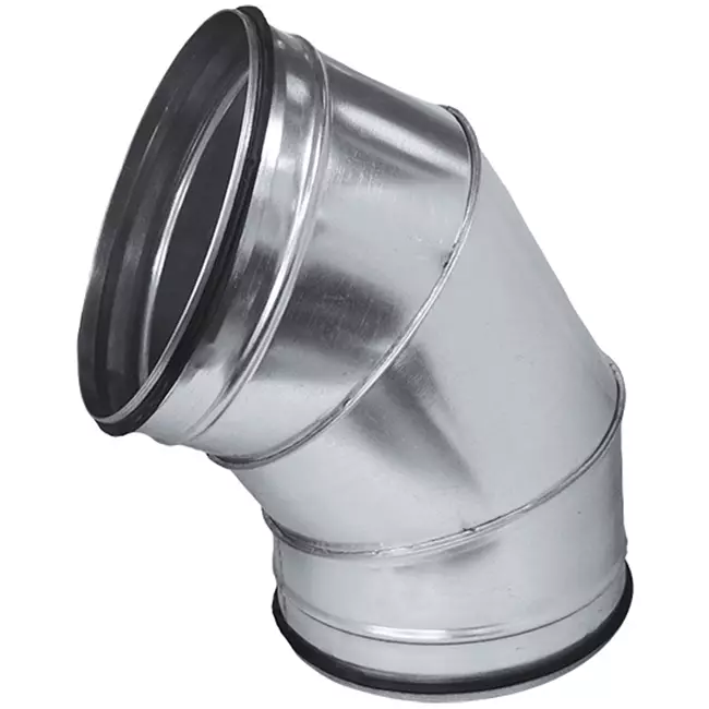 Rund spiralböj 60° Ø 250 mm till spiralrör