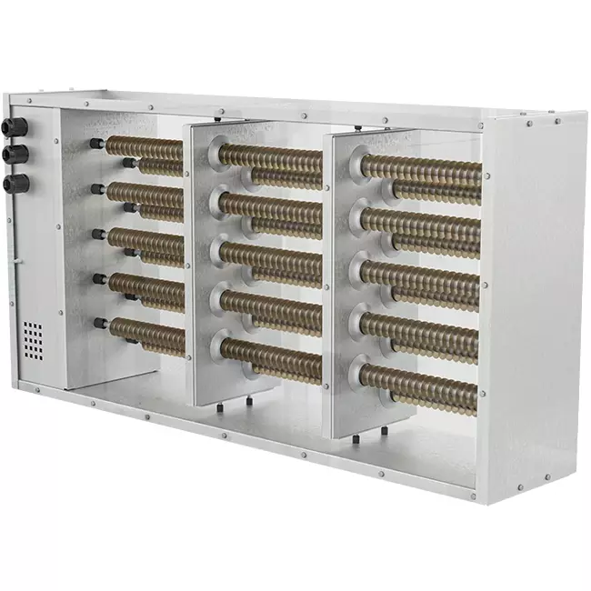 Maxivent elvärmare 3,75 kW för M4512 horisontell/låg profil - EH1