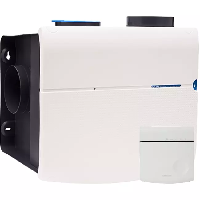 Orcon MVS-15RH CO2B 550 m³/h + fuktsensor + CO2-kontrollsensor - säkerhetskontakt