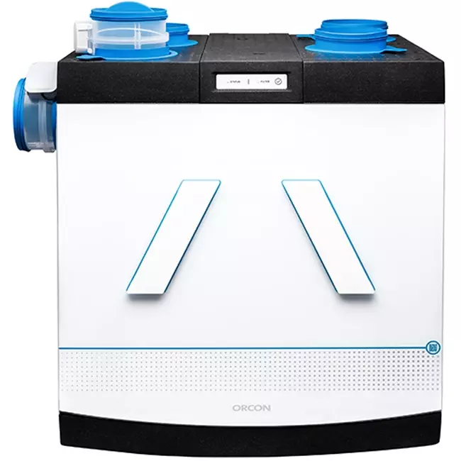 Orcon HRC-425 Smartcomfort FTX med 2-zonsstyrning - 425 m³/h