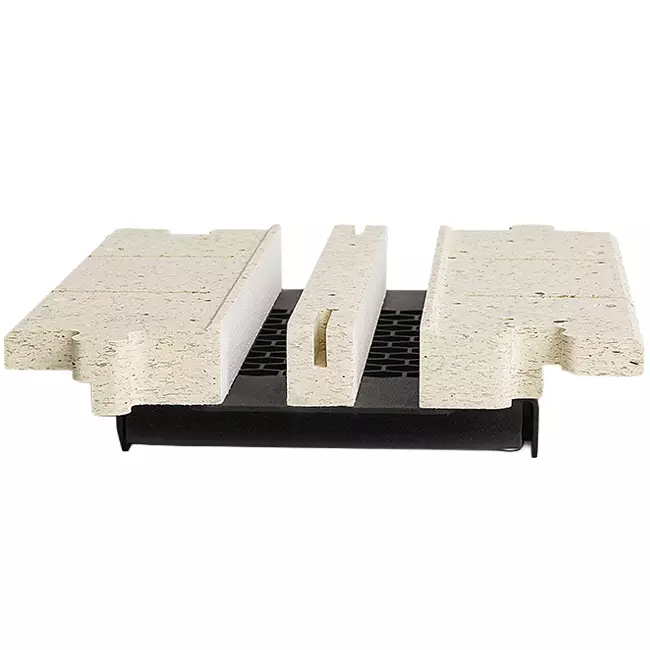 Ergovent mellansektion för modulära plug-in-spaltdiffusorer 200 mm - 2 spår