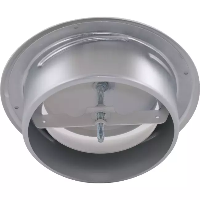 Ventilationsavgasventil 100 mm metall - E-DVS100 RAL9016