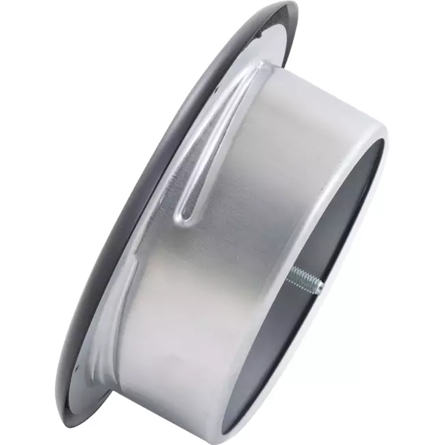 Ventilationsventil 200 mm metall - S-DVS200 RAL9005 30% glansig