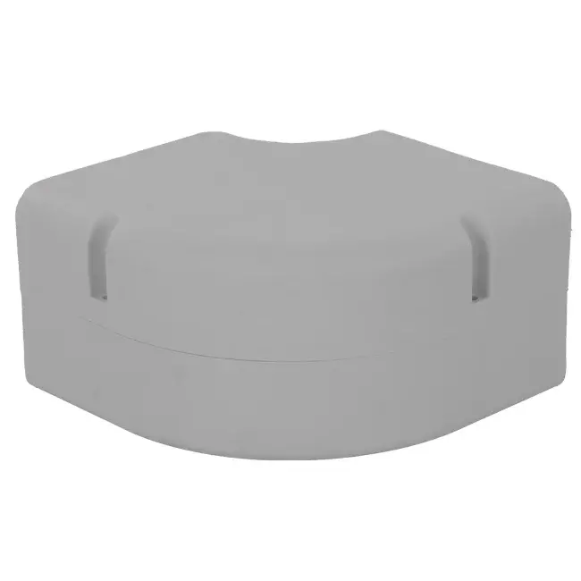 ClimaConnect 90° plan böj för monteringskanal 100 mm - RAL 9010