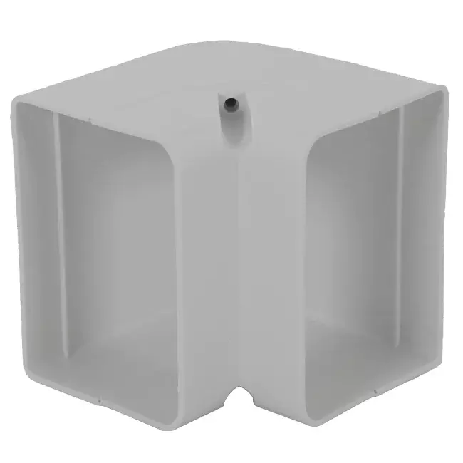 ClimaConnect inre böj för monteringskanal 100 mm - RAL 9010