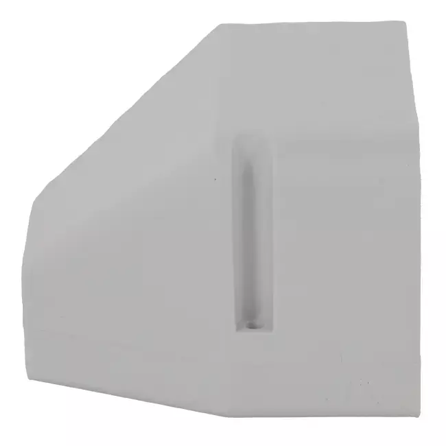 ClimaConnect-ändstycke för monteringskanal 75 mm - RAL 9010