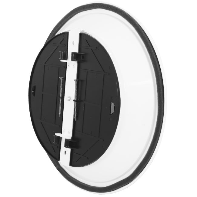 Takdiffusor rund med fast mönster Ø 150 mm - RAL9016