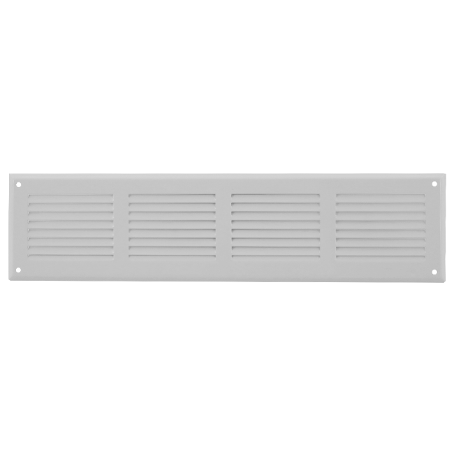 Vägggaller 500x150mm aluminium - RAL9016