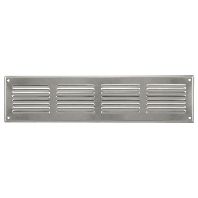 Vägggaller 300x100mm aluminium - obehandlad
