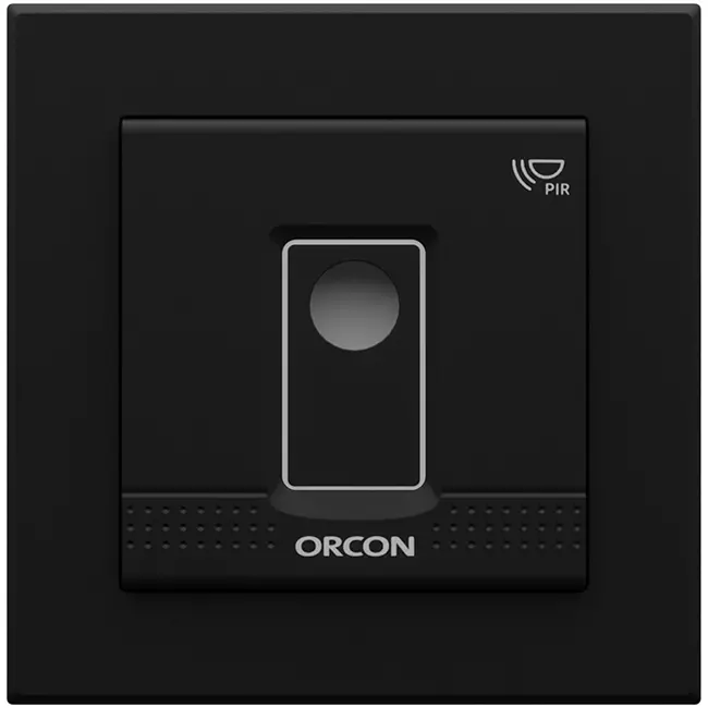 Lock svart för Orcon rörelsesensor infälld 15RF