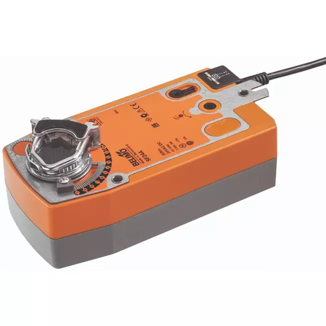 Belimo vridventilställdon med fjäderåtergång 24V - öppna/stäng - 20 Nm - SF24A