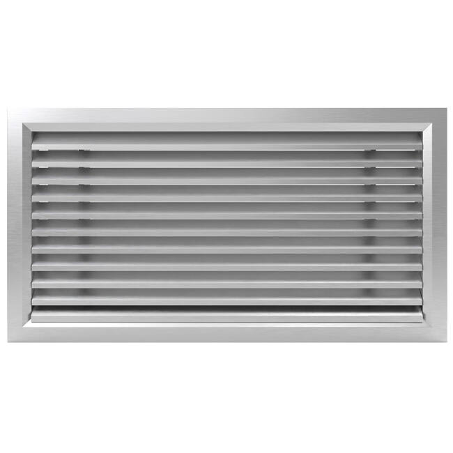 ClimaConnect utomhusvägggaller i aluminium, 600 x 400 mm