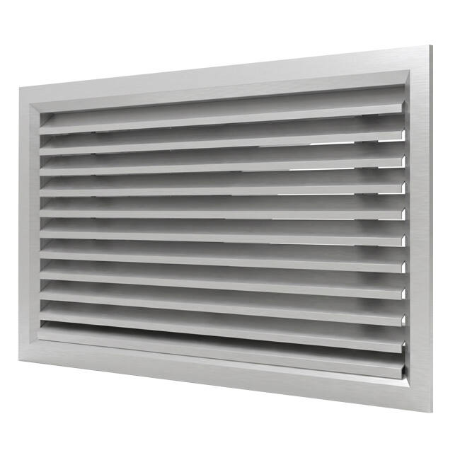 ClimaConnect utomhusvägggaller i aluminium, 600 x 400 mm