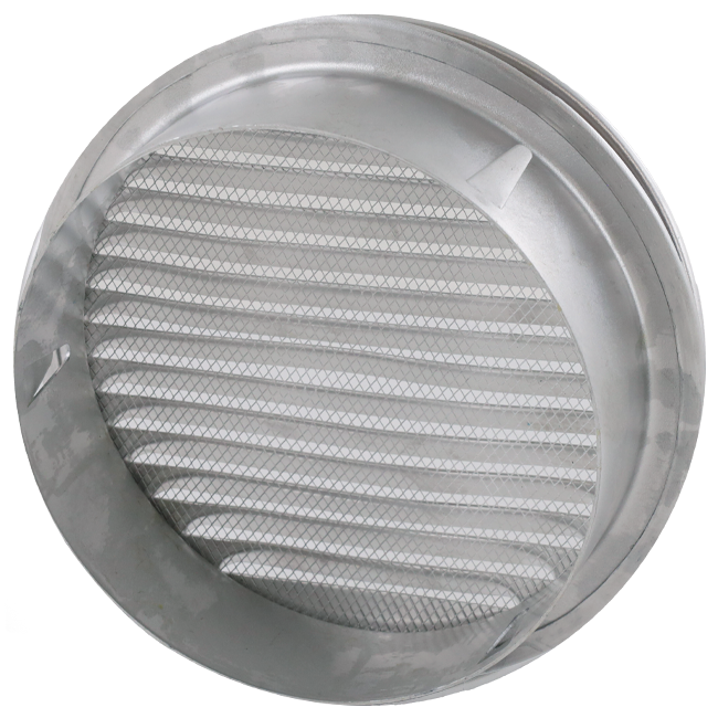 Ventilationsgaller cirkulärt 250 mm aluminium - EL-A-R250 ALU