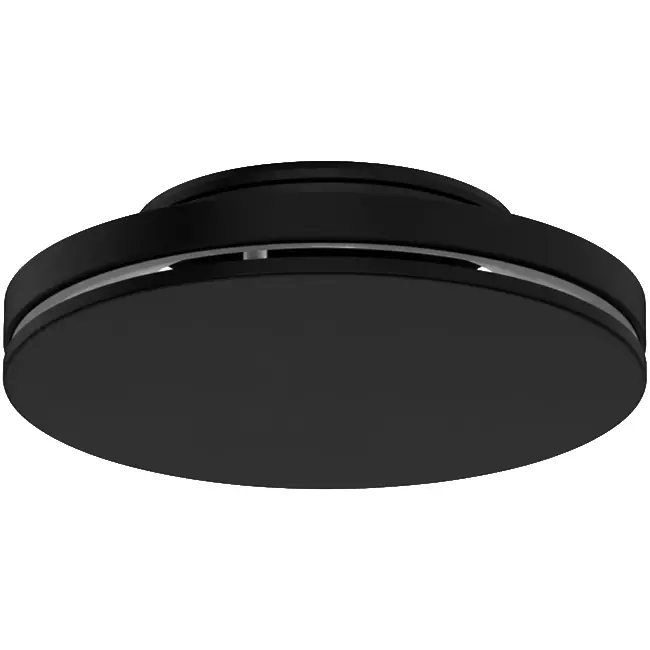 Takspridare i stål med runt utlopp - 125 mm - RAL 9005