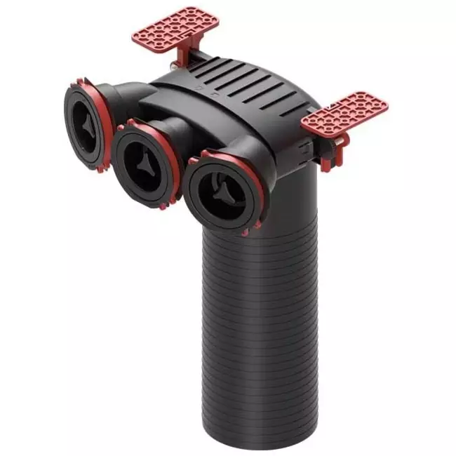 Heatpex Aria ventilförgrening (3 x 75 mm)