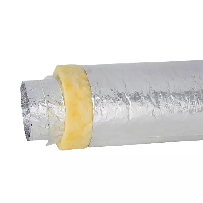 Sonodec Ø 125 mm akustiskt termiskt isolerade ventilationsslang (1 meter)