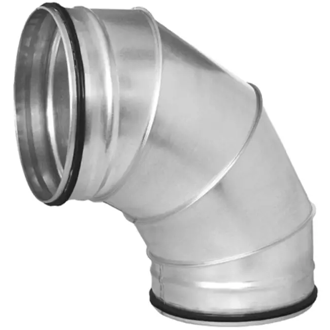 Rund spiralböj 90° Ø 250 mm till spiralrör