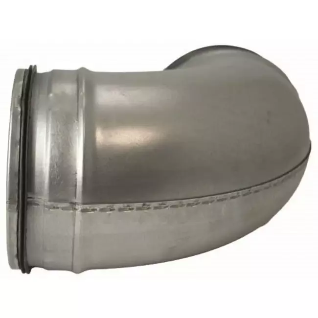 Rund spiralböj 90° Ø 125 mm till spiralrör