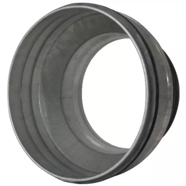 Reducerare på Ø 160 - Ø 100 mm för spiralrör