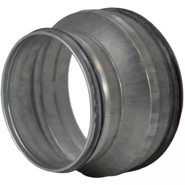 Reducerare på Ø 160 - Ø 100 mm för spiralrör