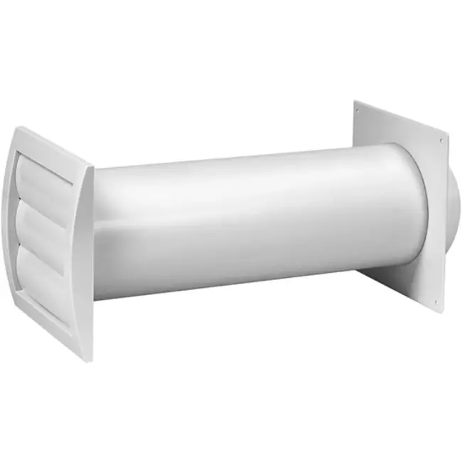 Fasadventil SPK4 Ø 100 mm med rörliga lameller