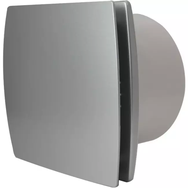 Badrumsfläkt Ø 100 mm silver - design EET100S