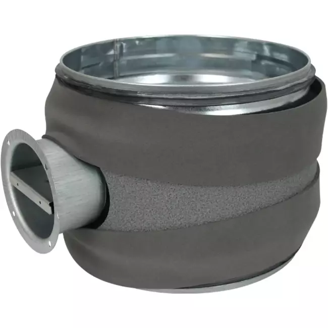 Thermoduct 9 mm manuell reglerventil 250 mm diameter isolerad