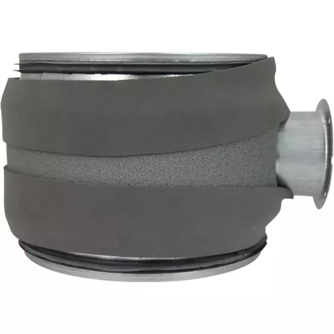 Thermoduct 9 mm manuell reglerventil 250 mm diameter isolerad