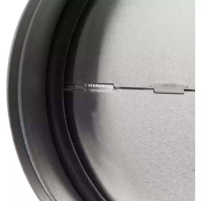 Backspjäll med gummitätning Ø 125 mm