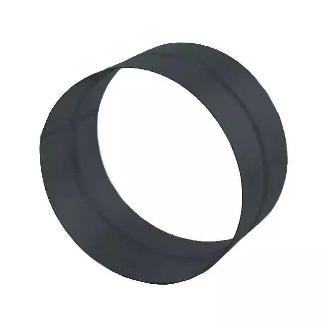 Anslutningshylsa till spiralformade beslag Ø 250 mm verz.) RAL7016