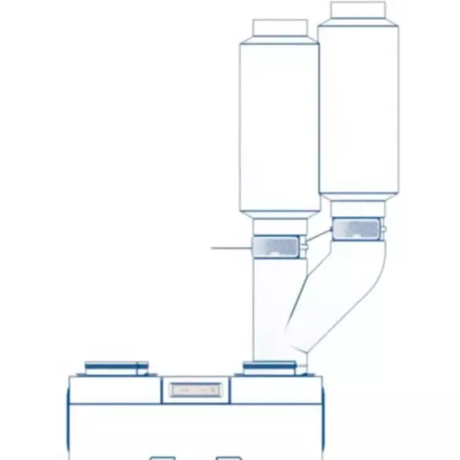 Orcon HRC-425 Smartcomfort FTX med 2-zonsstyrning - 425 m³/h