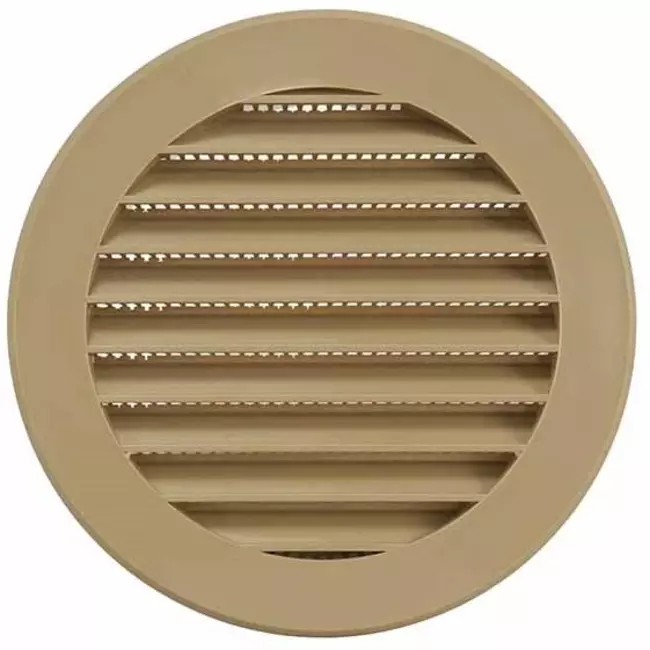 Lamellgaller diameter 100 mm, beige - VR100Y