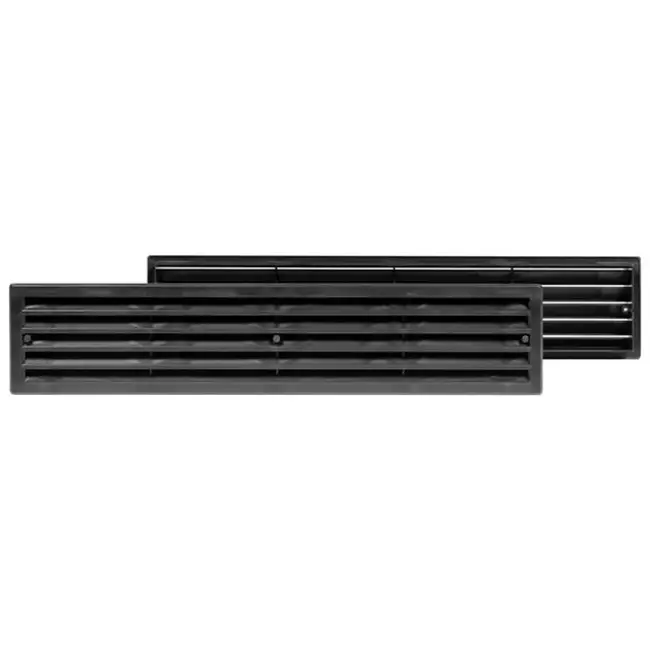 Dörrgaller 450x92 mm , svart - VR459M