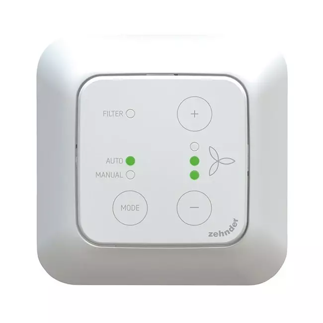 Zehnder Stork manöverpanel ComfoSwitch C55 (ComfoAir Q)