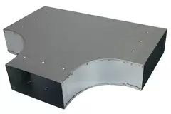 T-stycke 90 grader 170x80 mm - 170x80 mm för kanalisation