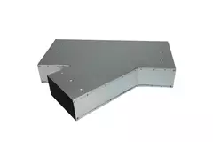 T-stycke 45 grader 220x80 mm - 170x80 mm för kanalisation
