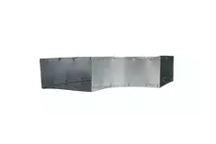 Böj 90 grader 170x80 mm horisontellt för kanalisation