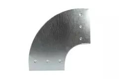 Böj 90 grader 170x80 mm horisontellt för kanalisation