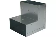 Böj 90 grader 170x80 mm vertikalt för gjutränna