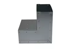 Böj 90 grader 170x80 mm vertikalt för gjutränna